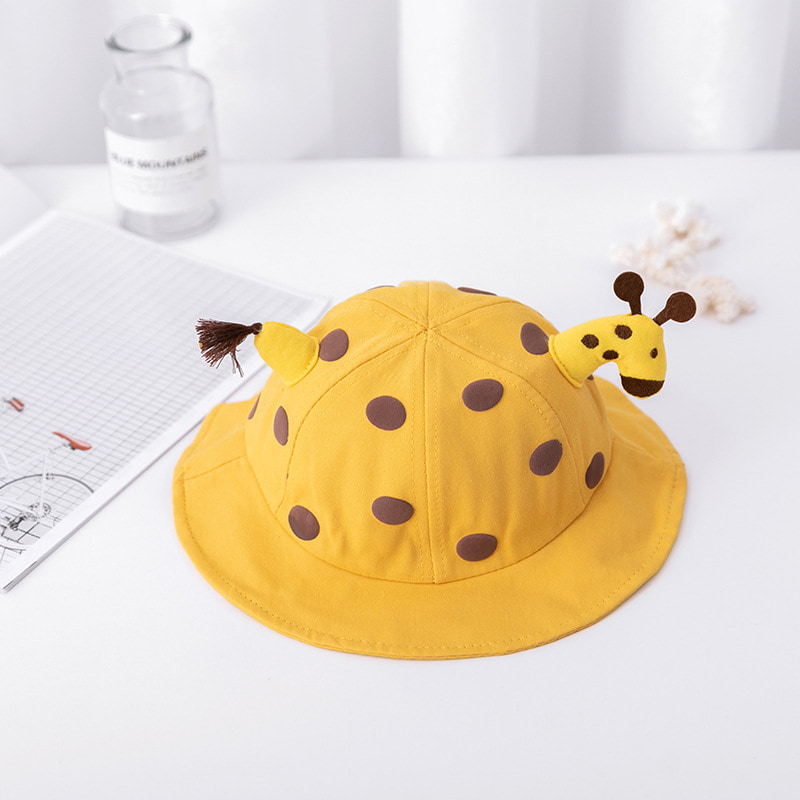 BK00013 Chapeau seau pour bébé pare-soleil girafe