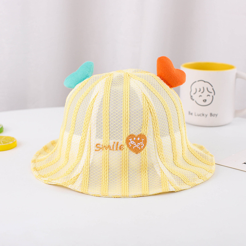 BK00014 Chapeau bob en coton pour enfants de 2 à 4 ans