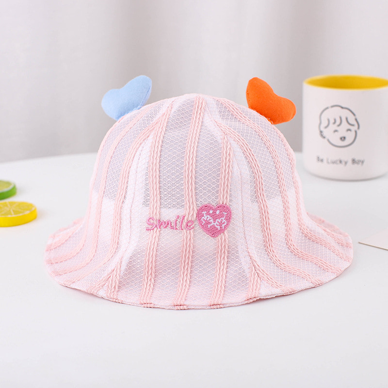 BK00014 Chapeau bob en coton pour enfants de 2 à 4 ans