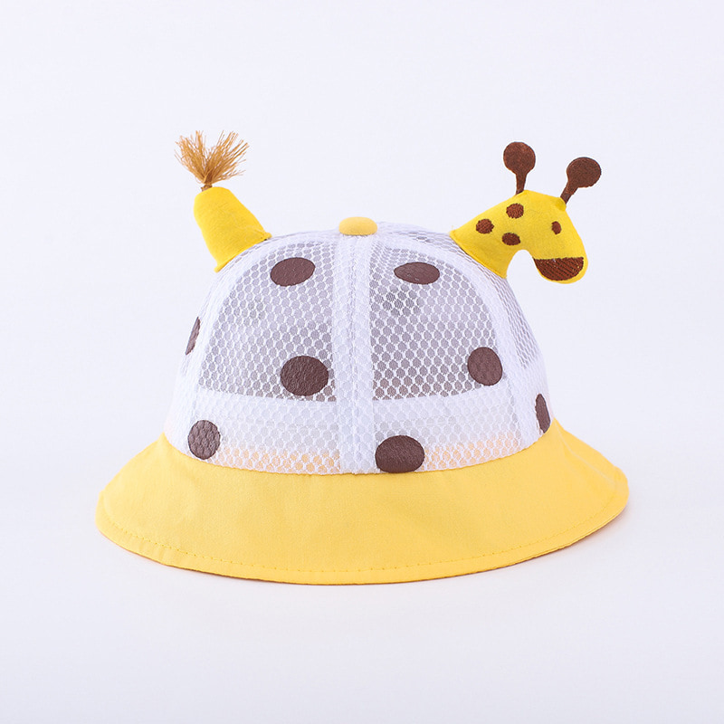 BK00013 Chapeau seau pour bébé pare-soleil girafe