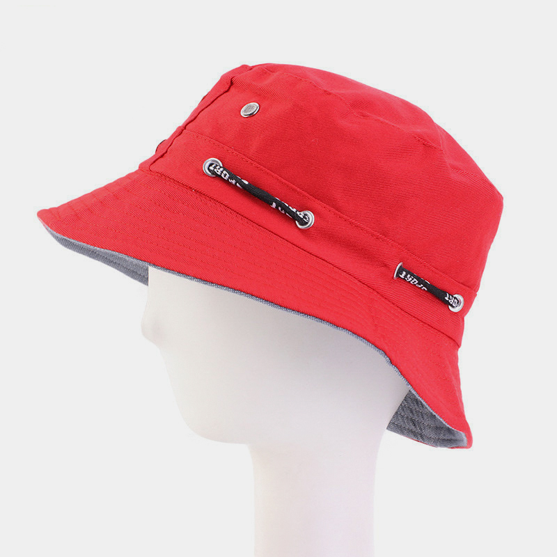 BK00031 Chapeau seau d'extérieur en coton léger pour hommes et femmes