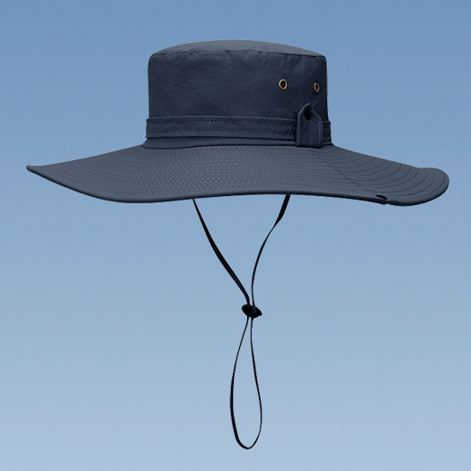 BK00028 Chapeau de protection solaire Big Eaves, chapeau de seau imperméable à séchage rapide