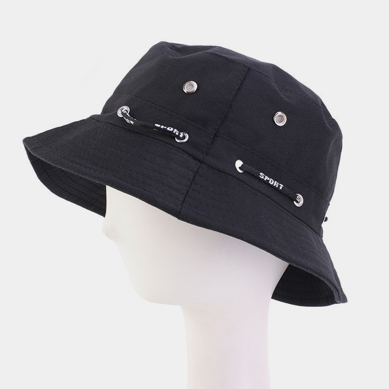 BK00031 Chapeau seau d'extérieur en coton léger pour hommes et femmes