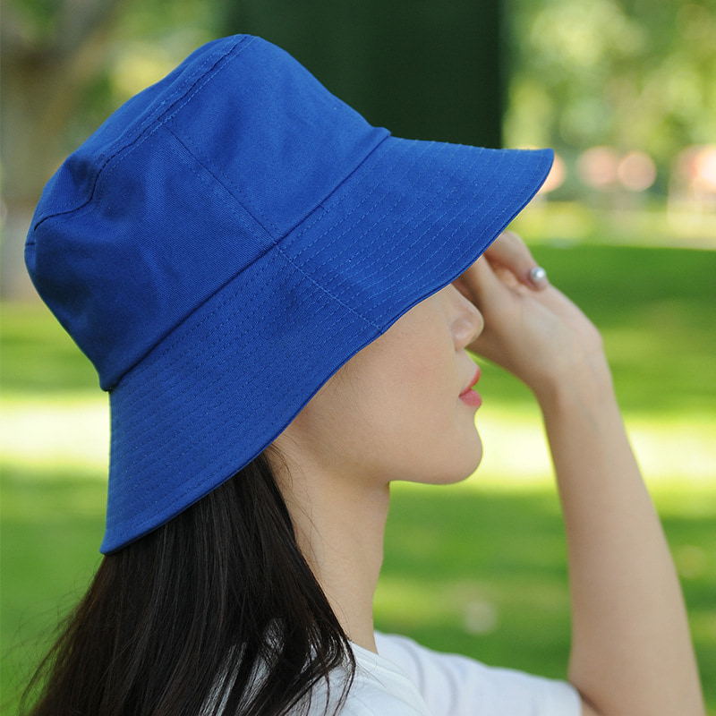 BK00029 Chapeaux seau en coton respirant avec écran solaire