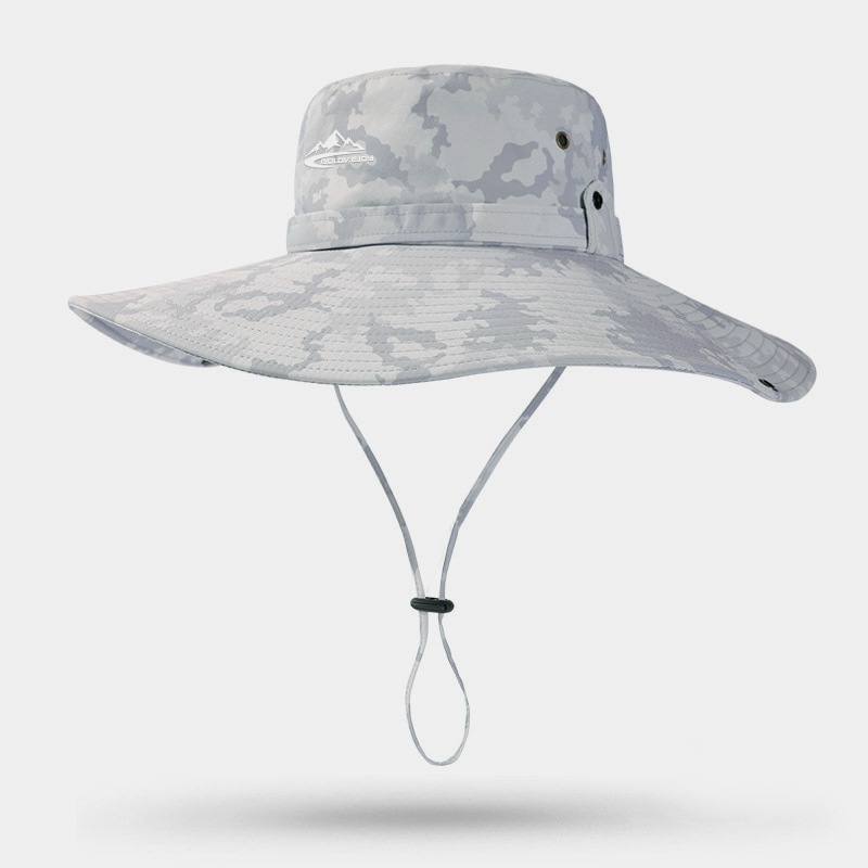 BK00028 Chapeau de protection solaire Big Eaves, chapeau de seau imperméable à séchage rapide