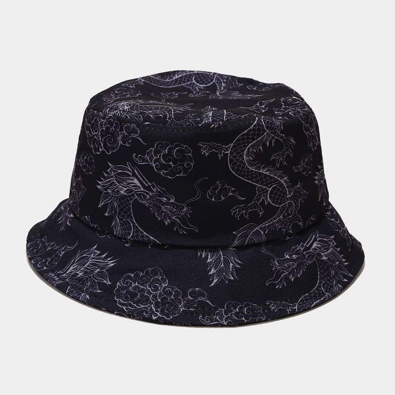 BK00067 Street Fashion hommes et femmes impression chapeau seau