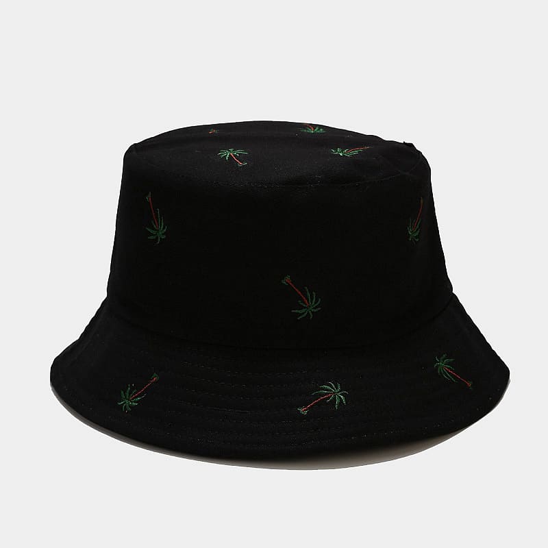 BK00061 Chapeau Bob Brodé Noix de Coco