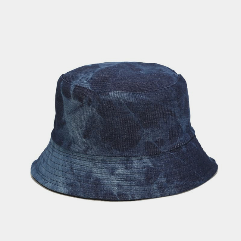 BK00069 Bob pour femme en denim tie-dye