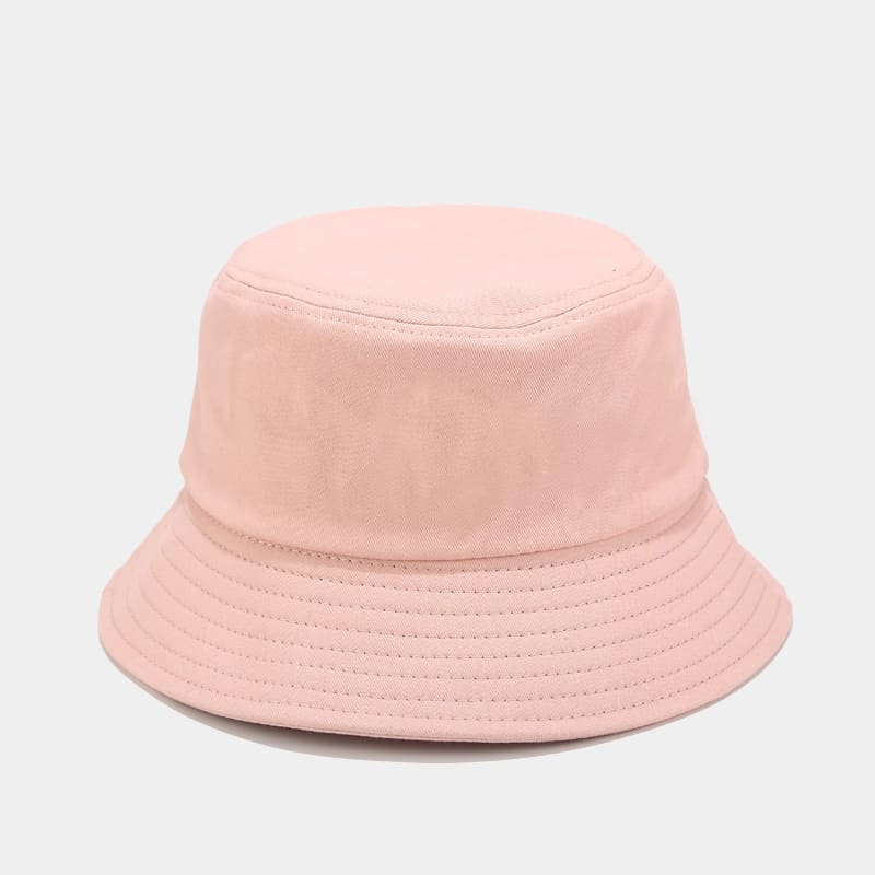 BK00064 Macaron couleur unie version brillante chapeau seau