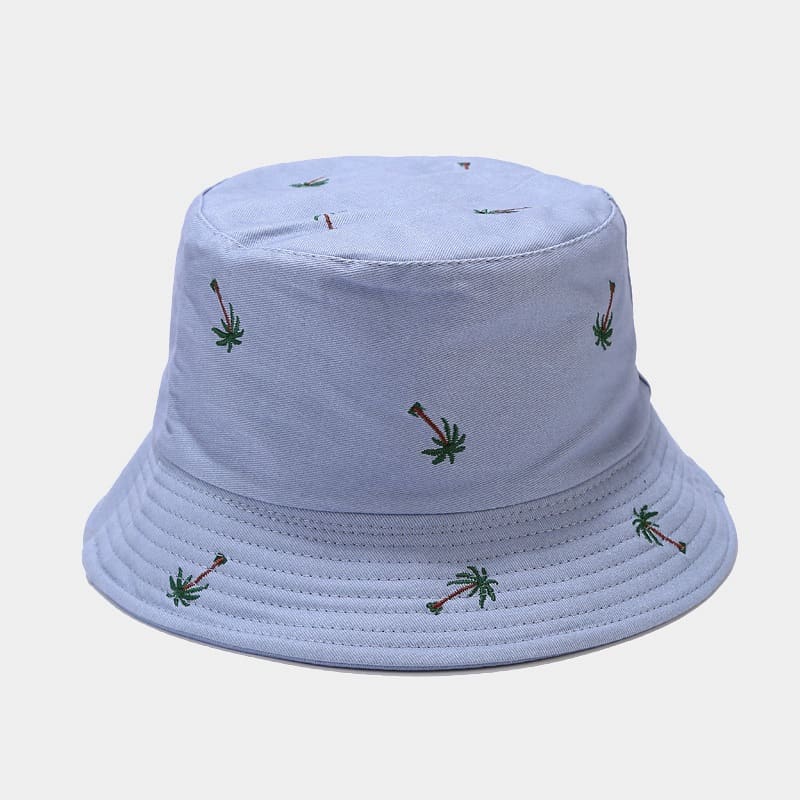 BK00061 Chapeau Bob Brodé Noix de Coco