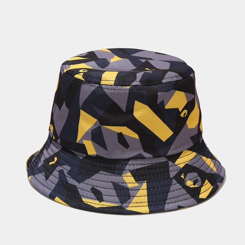 BK00067 Street Fashion hommes et femmes impression chapeau seau