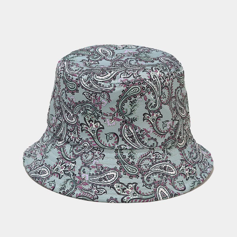 BK00067 Street Fashion hommes et femmes impression chapeau seau