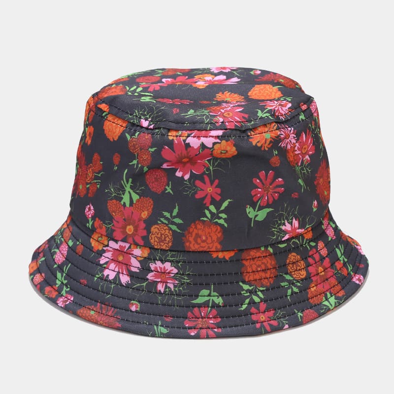 BK00067 Street Fashion hommes et femmes impression chapeau seau