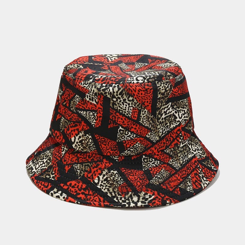 BK00067 Street Fashion hommes et femmes impression chapeau seau