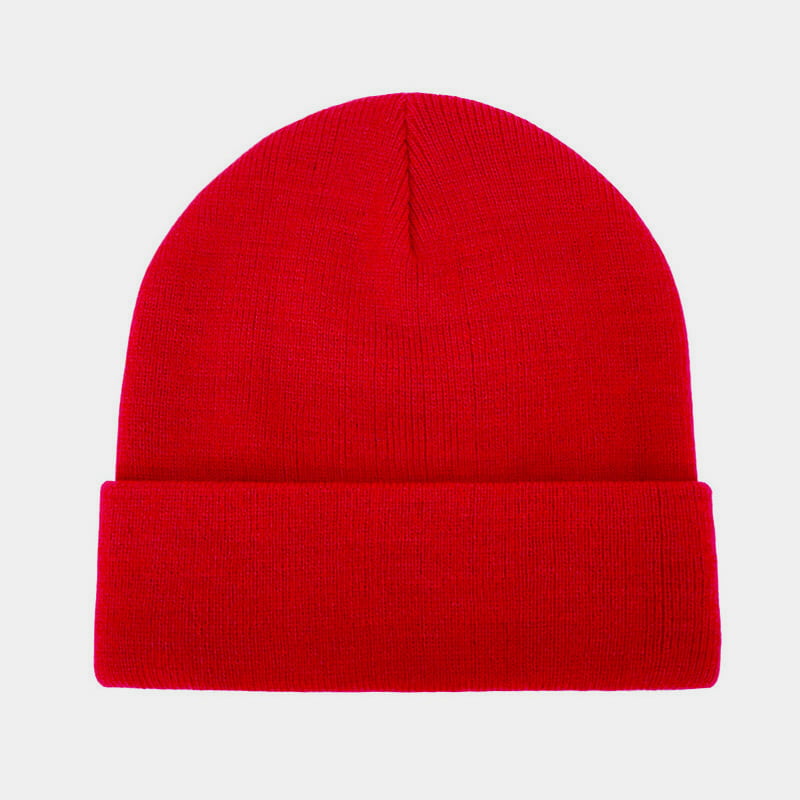 H00002 Bonnet tricoté extérieur pour hommes et femmes de couleur unie Automne Hiver