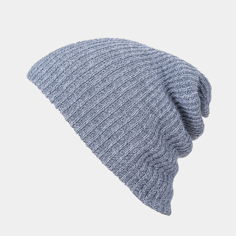 H00059 Bonnet tricoté adulte roulé