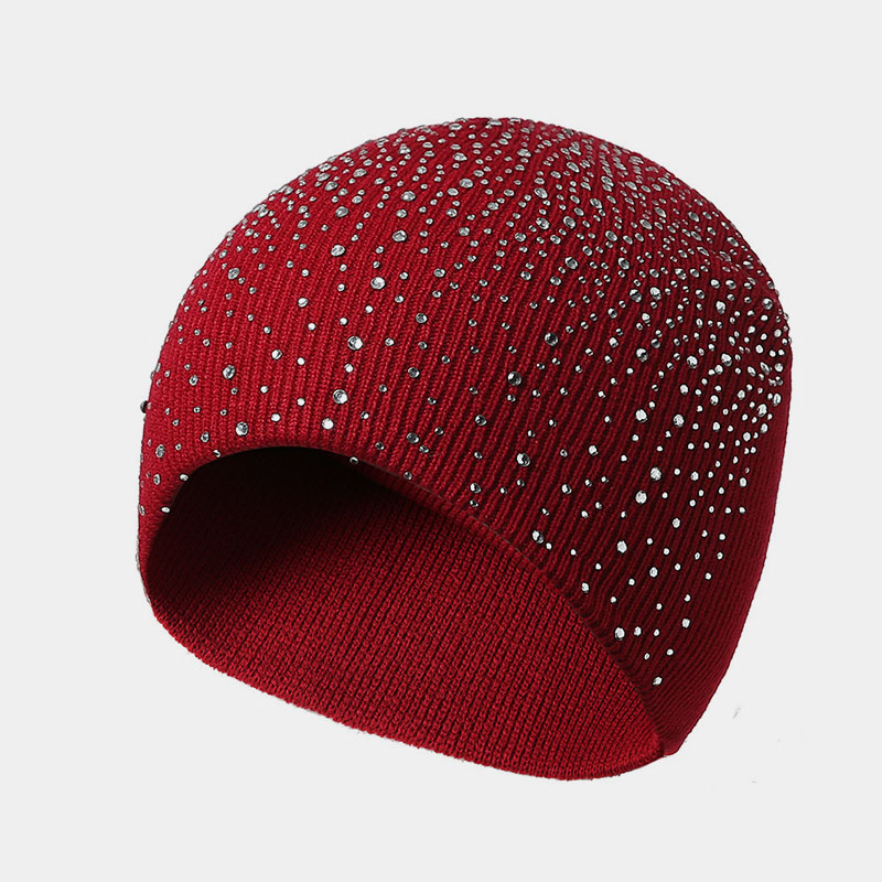 H00057 Hot Diamond Weave Bonnet tricoté pour adulte