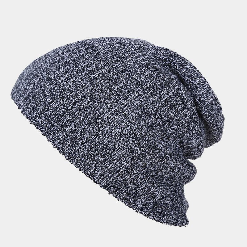 H00059 Bonnet tricoté adulte roulé