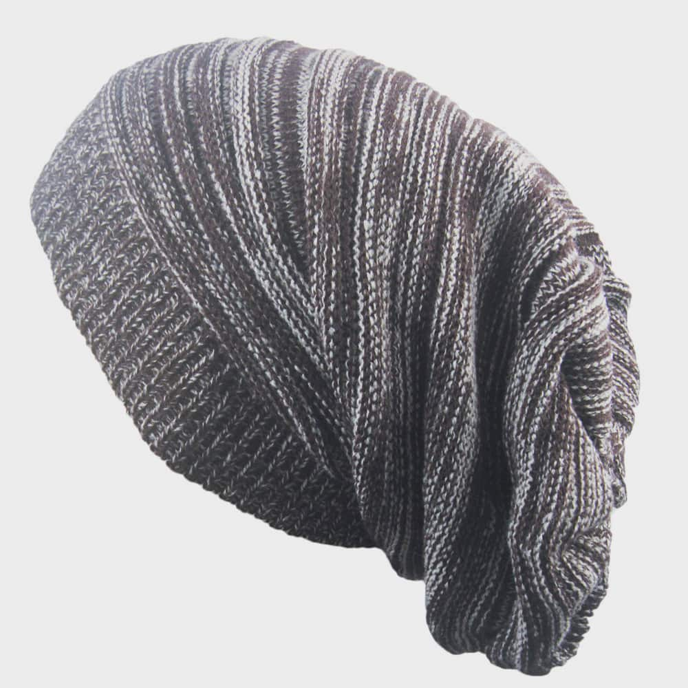 H00092 Bonnet Tricoté Basique Adulte