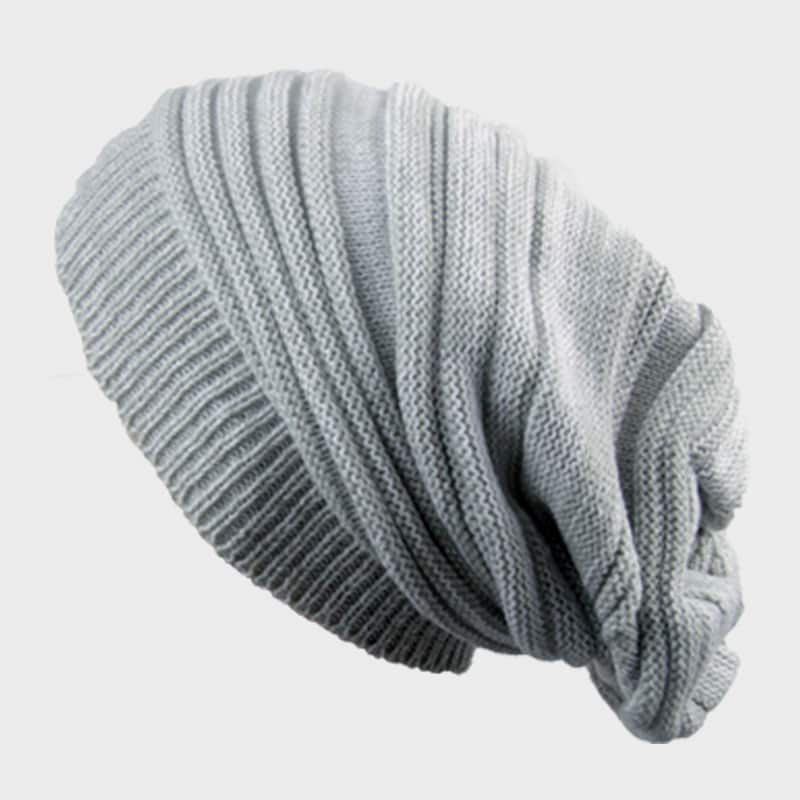 H00092 Bonnet Tricoté Basique Adulte