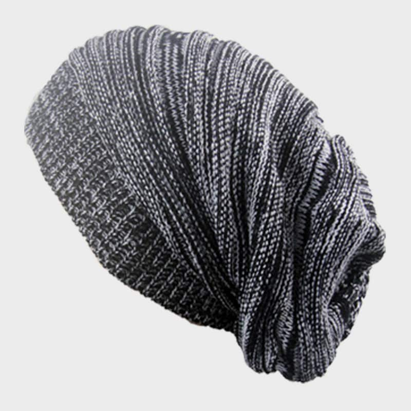 H00092 Bonnet Tricoté Basique Adulte