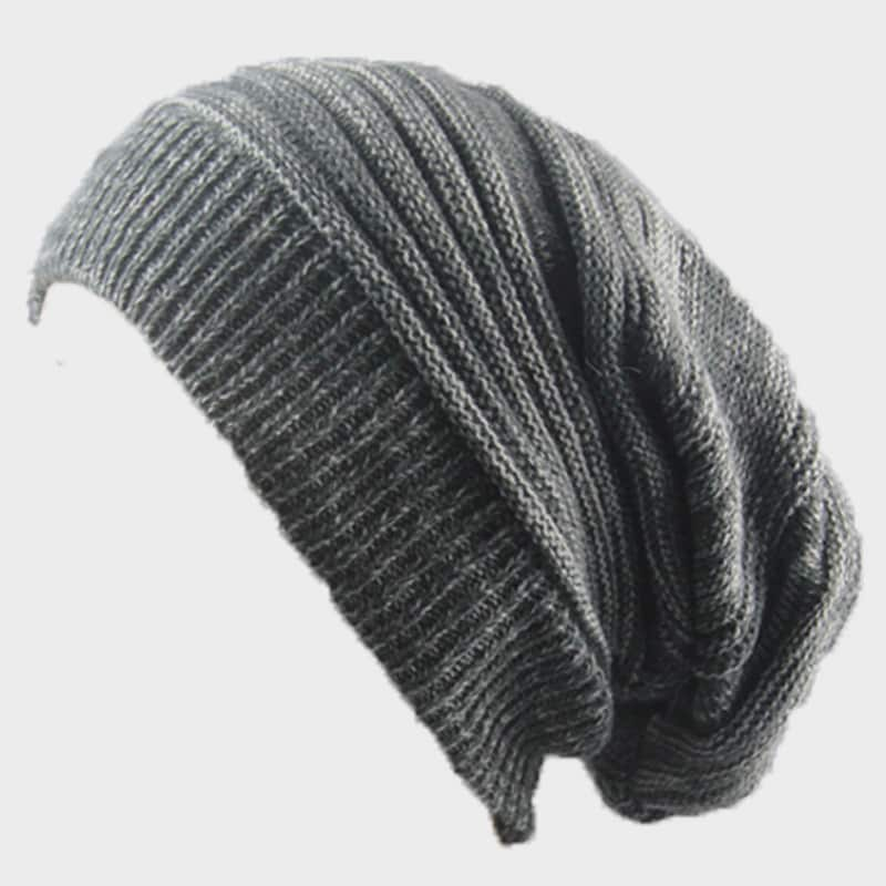 H00092 Bonnet Tricoté Basique Adulte