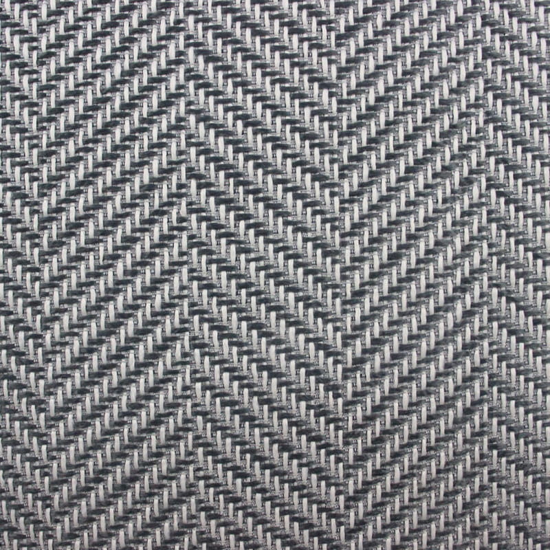 SM-A0009 Tissu de canapé en lin à chevrons, uni et sergé
