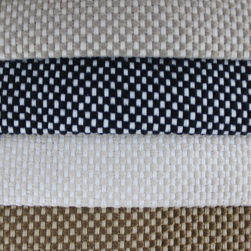SM-A0010 Tissu de canapé en lin simple à petits carreaux de haute qualité