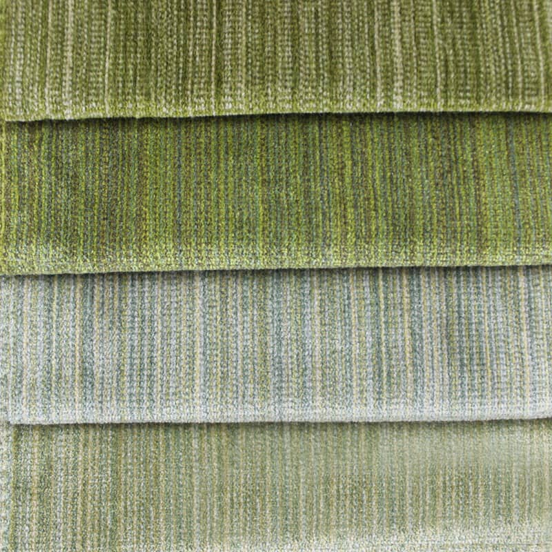 SM-A0037 Tissu de canapé en flanelle hollandaise à rayures de couleur velours